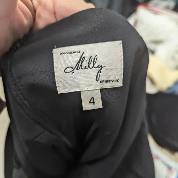 Milly Babydoll Polka Dot Dress - 4 - Picture 3 of 7